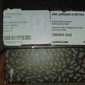 Air Jordan 3 Cyber Monday